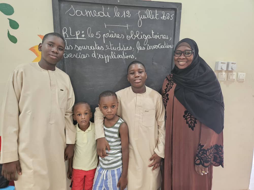 Séance éducative au Centre MAïcha